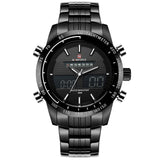 Luxury Brand NAVIFORCE Men Fashion Sport Watches Men's Quartz Digital Analog Clock Man Full Steel Wrist Watch relogio masculino