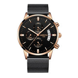 Men Watch Top Brand Men's Watch Fashion Watches Relogio Masculino Military Quartz Wrist Watches Hot Clock Male Sports NIBOSI