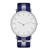 Hot Ultra Slim Quartz Watch Simple Nylon Band Relogio Masculino Fashion woman men Wristwatches 18 Styles