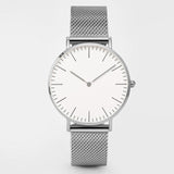 Luxury Brand Women Watches Fashion Stainless Steel Strap Quartz Wrist Watch Ultra-thin Ladies Dress Watch Men Watches Clock Gift