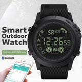 Men's watch outdoor intelligent Multifunction sports and leisure  digital clock military silicone automatic clock waterproof H4