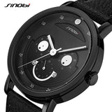 SINOBI Original Design Men's Clown Watch Creative Smile Face Man Quartz Wrist Watches Male Calender Week Clock relogio masculino