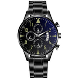 Men's Watch 2019 Top Brand Luxury Luminous Date Clock Sports Watches Men Quartz Casual Wrist Watch Men Clock Relogio Masculino