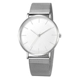 2019 Free Shipping Women Watch Mesh Stainless Steel Bracelet Casual Wrist Watch Women Watches reloj mujer relogio feminino