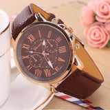 Hot Luxury Brand Leather Quartz Watch Women Men Ladies Fashion Bracelet Wristwatches Clock relogio feminino masculino