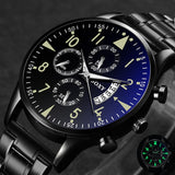 Quartz Wristwatch Luminous SOXY Men's Watches Classic Calendar Mens Business Steel Watch relogio masculino Popular saati hours