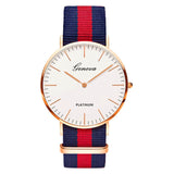 Nylon Strap Style Quartz Women Watch Top Brand Watches Fashion Casual Fashion Wrist Watch 2018 Hot Sale  Fashion Ladies Watches