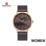 NAVIFORCE Women Watches Top Brand Luxury Waterproof Women Watch Fashion Couples Watch Bracelet donna orologio reloj mujer