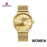 NAVIFORCE Women Watches Top Brand Luxury Waterproof Women Watch Fashion Couples Watch Bracelet donna orologio reloj mujer