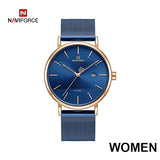 NAVIFORCE Women Watches Top Brand Luxury Waterproof Women Watch Fashion Couples Watch Bracelet donna orologio reloj mujer