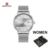 NAVIFORCE Women Watches Top Brand Luxury Waterproof Women Watch Fashion Couples Watch Bracelet donna orologio reloj mujer