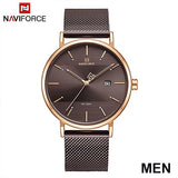 NAVIFORCE Women Watches Top Brand Luxury Waterproof Women Watch Fashion Couples Watch Bracelet donna orologio reloj mujer