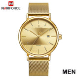 NAVIFORCE Women Watches Top Brand Luxury Waterproof Women Watch Fashion Couples Watch Bracelet donna orologio reloj mujer