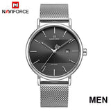 NAVIFORCE Women Watches Top Brand Luxury Waterproof Women Watch Fashion Couples Watch Bracelet donna orologio reloj mujer