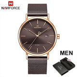 NAVIFORCE Women Watches Top Brand Luxury Waterproof Women Watch Fashion Couples Watch Bracelet donna orologio reloj mujer