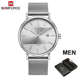 NAVIFORCE Women Watches Top Brand Luxury Waterproof Women Watch Fashion Couples Watch Bracelet donna orologio reloj mujer