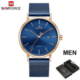 NAVIFORCE Women Watches Top Brand Luxury Waterproof Women Watch Fashion Couples Watch Bracelet donna orologio reloj mujer