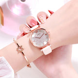 Luxury Diamond Women Watches 2019 Rose Gold Magnetic Ladies Wrist Watches For Women Bracelet Watch Female Clock Relogio Feminino