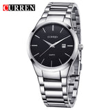 2018 Fashion CURREN Watches Sport Steel Clock Top Quality Military Men's Male Luxury Gift Wrist Quart Watches relogio masculino
