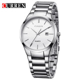 2018 Fashion CURREN Watches Sport Steel Clock Top Quality Military Men's Male Luxury Gift Wrist Quart Watches relogio masculino