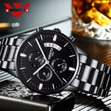 Men Watch Top Brand Men's Watch Fashion Watches Relogio Masculino Military Quartz Wrist Watches Hot Clock Male Sports NIBOSI