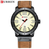 Men Watch 2019 CURREN Men's Quartz Wristwatches Male Clock Top Brand Luxury Reloj Hombres Leather Wrist Watches with Calendar