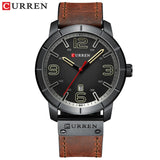 Men Watch 2019 CURREN Men's Quartz Wristwatches Male Clock Top Brand Luxury Reloj Hombres Leather Wrist Watches with Calendar