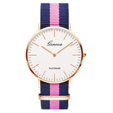 Nylon Strap Style Quartz Women Watch Top Brand Watches Fashion Casual Fashion Wrist Watch 2018 Hot Sale  Fashion Ladies Watches