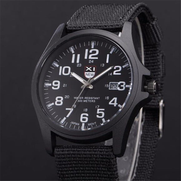 Men Men's Watch 2019 Quartz-Watch Clock Outdoor Mens Date Stainless Steel Reloj Military Sports Analog Quartz Army Wrist Watch