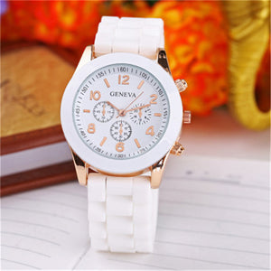 Luxury White Ceramic Water Resistant Classic Easy Read Sports Women Wrist Watch Free Shipping Top Quality Lady Rhinestone watch